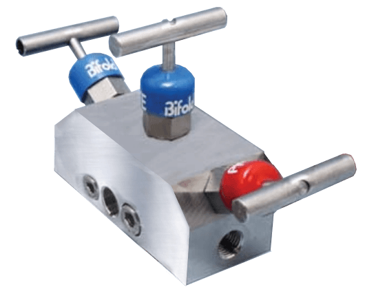 Bifold Double Block & Bleed Single Station Manifold, NV06